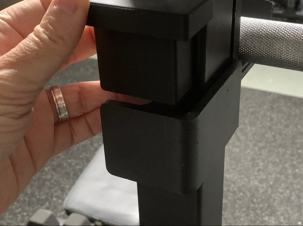 Rack Adapter for Power Racks (Fix Loose J Cups)