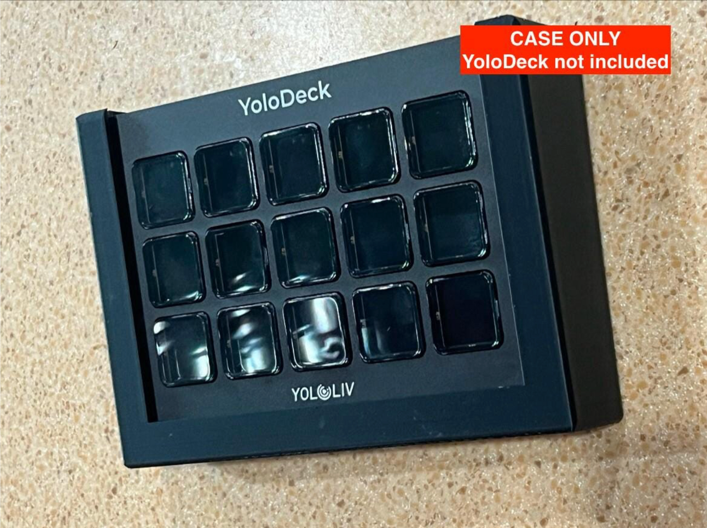 YoloDeck Protective Case with 1/4-20 Tripod Mount